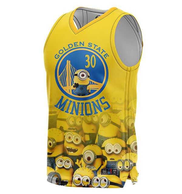 BASKETBALL MINIONS GOLDEN STATE